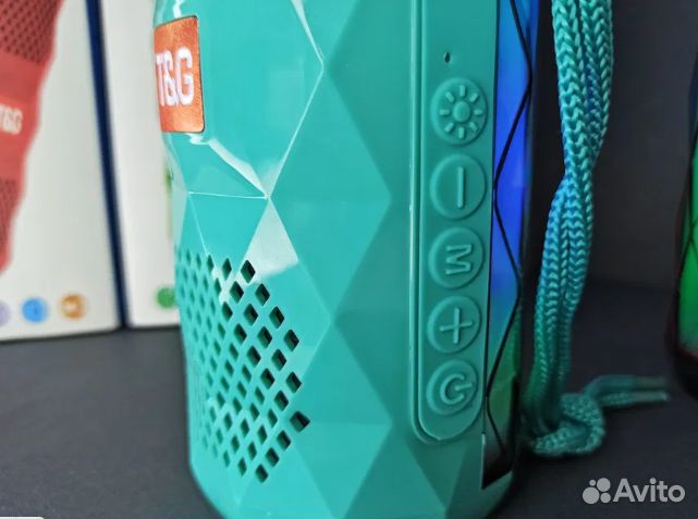 Светящаяся блютуз колонка TG-167