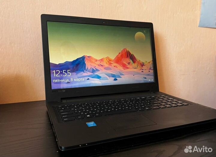 Ноутбук Lenovo Ideapad 100-15IBD черный