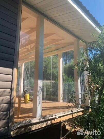 Мягкие окна для террас и беседок