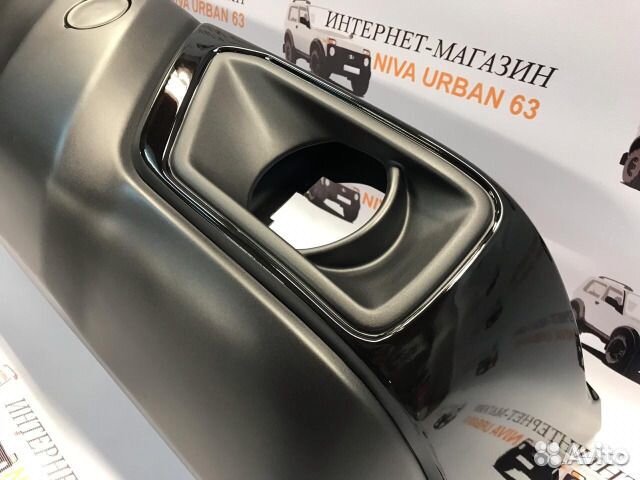 Бампер передний Урбан Нива под птф