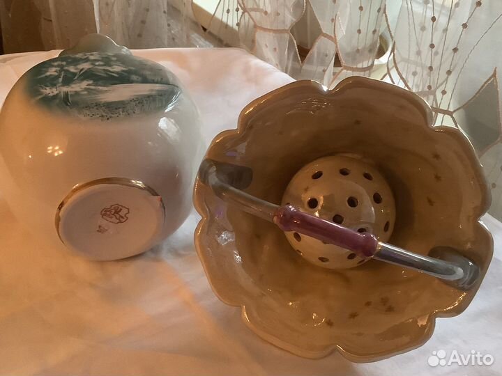 Фарфоровые вазы Кисловодск