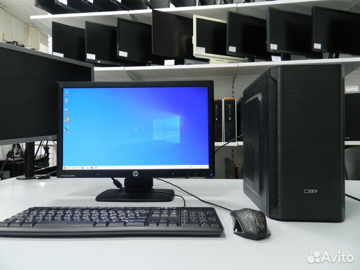Компьютер Core i3-4130, 8GB, GT 1030 2GB
