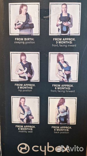 Переноска-кенгкру рюкзак cybex
