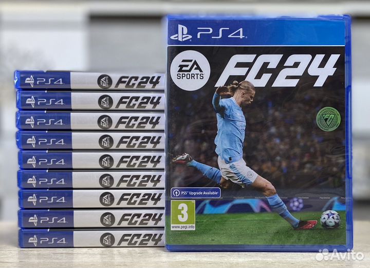 Опт 10 Штук EA FC 24 (FIFA 24,Русская Озвучка) PS4