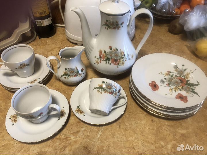 Немецкий кофейно- чайный сервиз