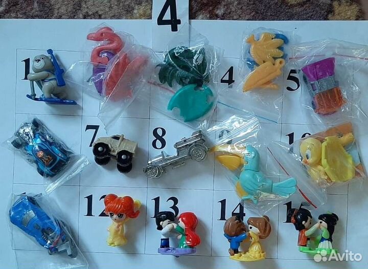 Продажа и обмен киндер сюрприз