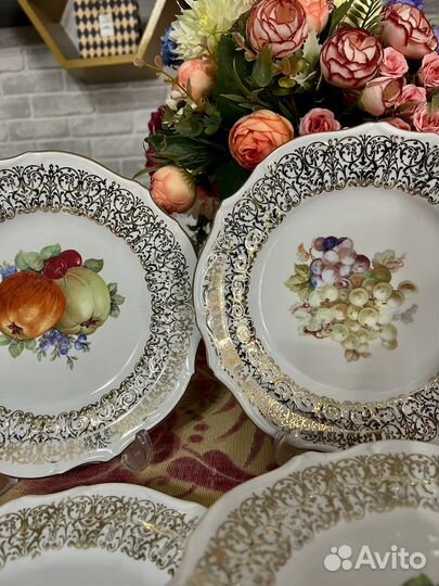 Тарелки фарфор гдр