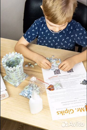 Конструктор из гипса