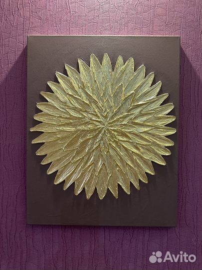 Объемная 3D картина ручной работы