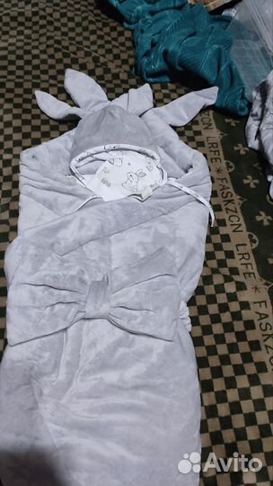 Комплект на выписку зимний бу