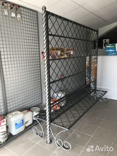 Полки стеллажи металлические