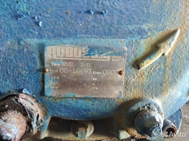 Водокольцевой вакуумный насос robuschi RVS7