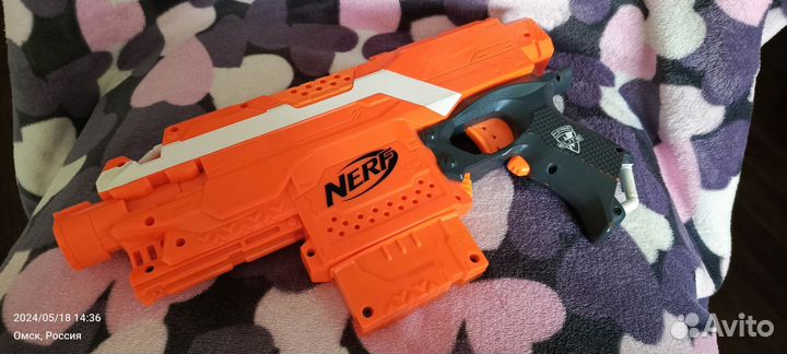 Бластер nerf