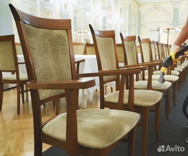 Химчистка мягкой мебели в кафе ресторане баре