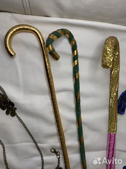 Пояс и трости для восточных танцев