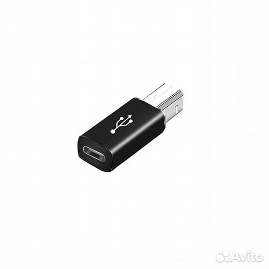 Адаптер для принтера USB 2,0 Type C к Type B Male