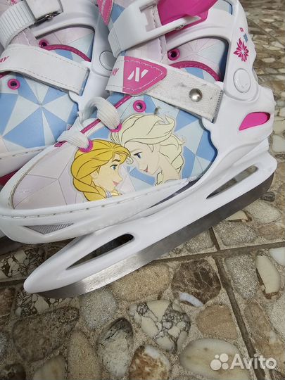 Коньки детские раздвижные nordway раздвижные