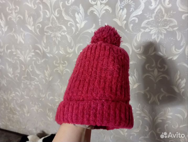 Шарф+ шапка зима р. 54-56