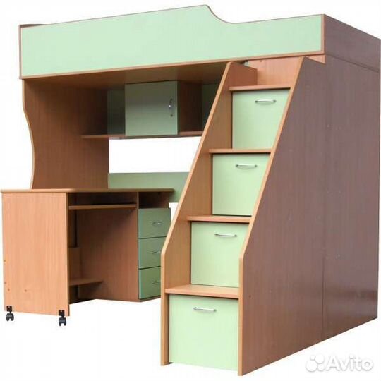Детская кровать чердак