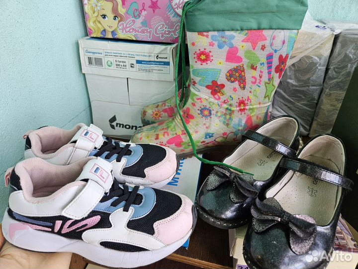 Обувь для девочки 34 размер