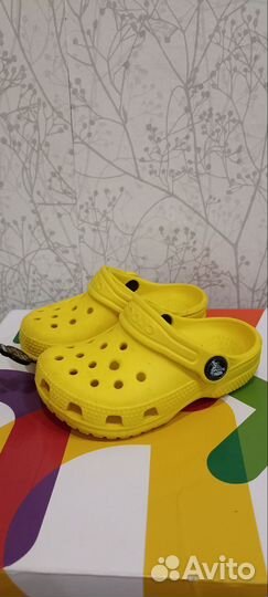 Сабо crocs детские 24