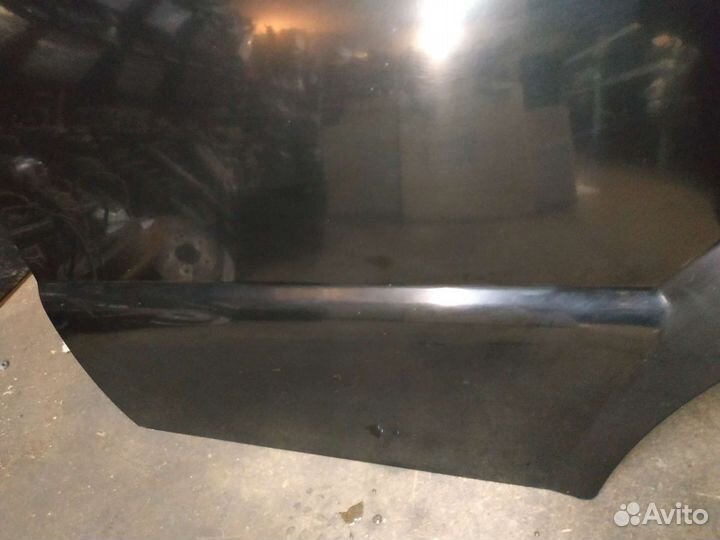 Дверь задняя без молдинга черная Ssang Yong Rexton