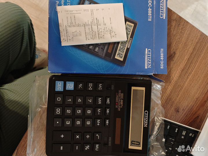 Калькулятор citizen новый