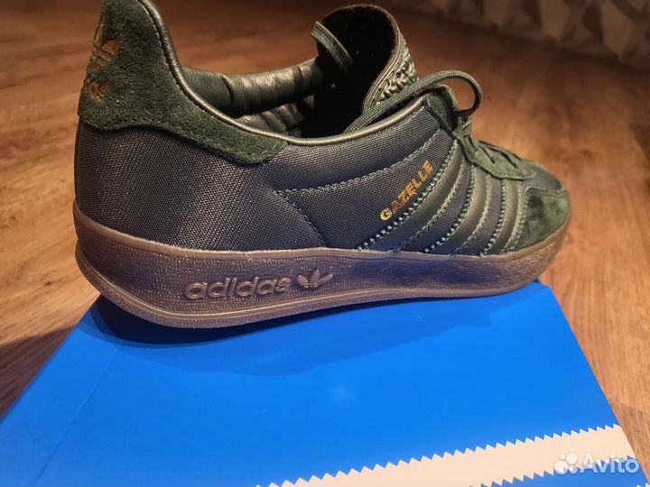 Кеды adidas gazzele indoor Shadow Green