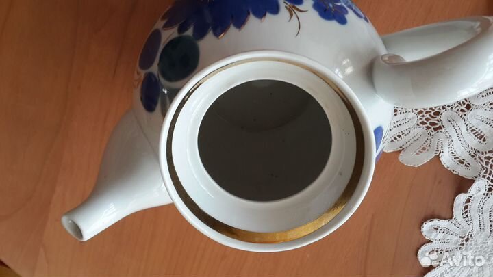 Чайник заварочный СССР, Городницкий фарфор. завод