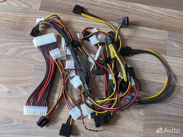 Провода, переходники, крепления, разъёмы