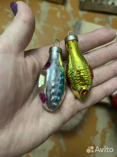 Елочные игрушки СССР