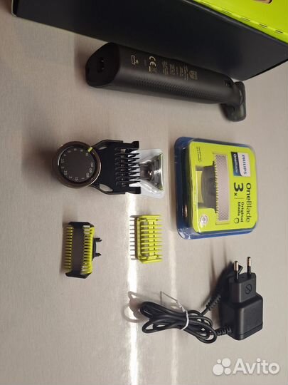 Триммер philips oneblade pro (плюс 4 лезвия)