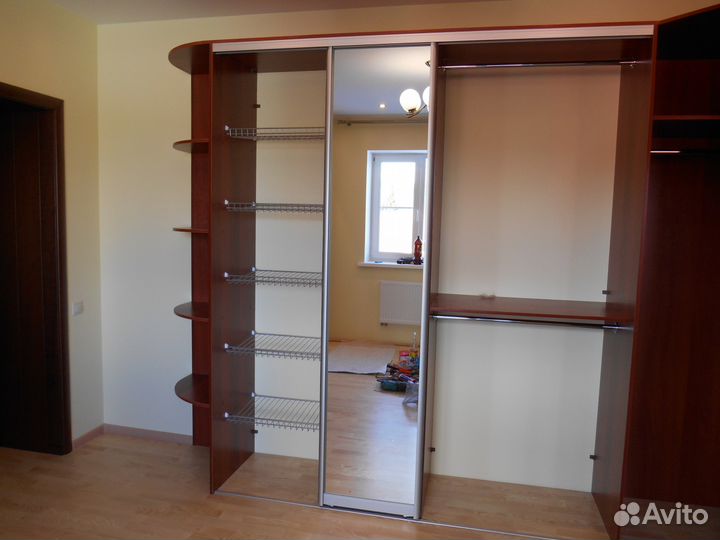 Двери купе, шкафы без предоплаты