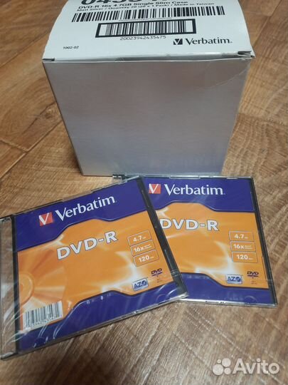 Dvd-R новые в упаковке