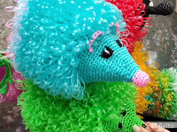 Мочалка ручной работы