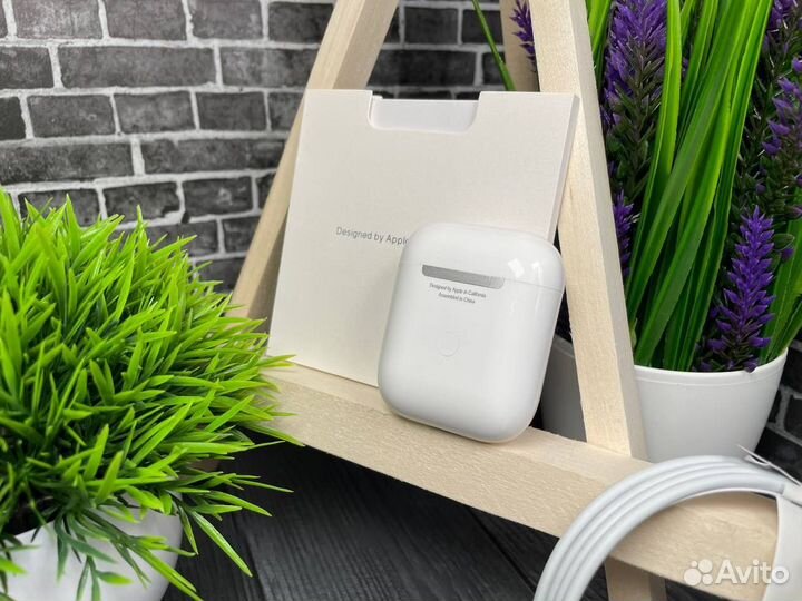 AirPods 2 Новые + чехол