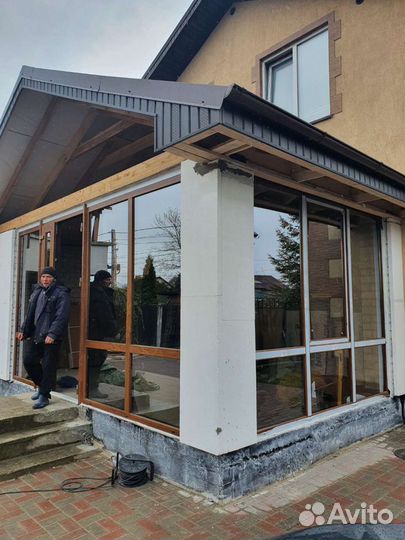 Пластиковые окна, установка