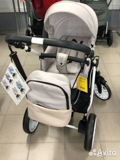 Коляска 2 в 1 индиго