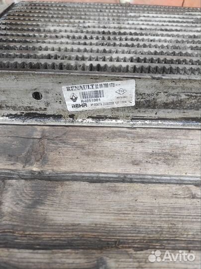 Радиатор интеркулера Renault Megane 2, 2007