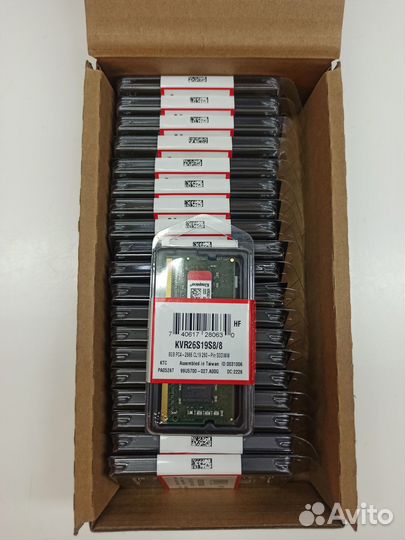 Оперативная память So-Dimm DDR4 - 8Gb 2666Mhz