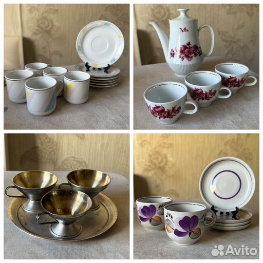 Сервиз чайный СССР, гдр, japan