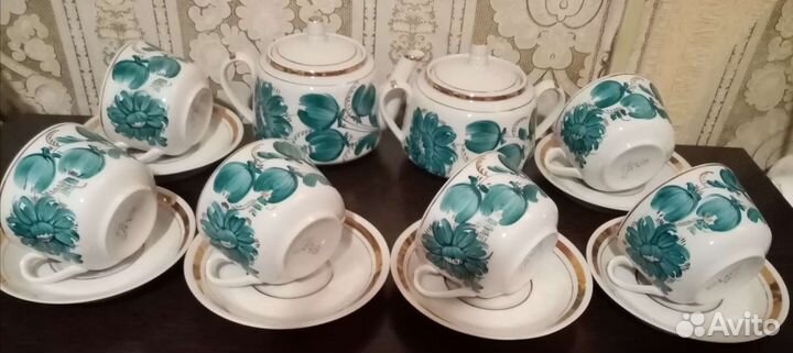 СССР Сервиз чайный на 6 персон