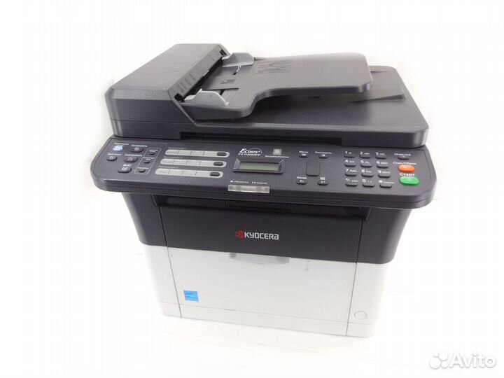 Мфу лазерное kyocera FS-1120MFP, ч/б, A4, черный/б