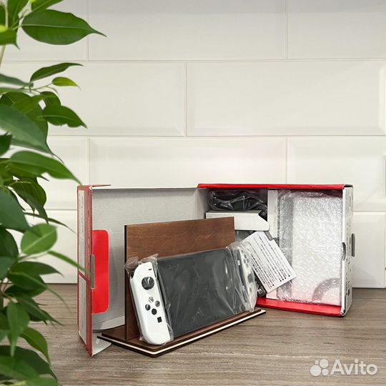 Новый Nintendo Switch Oled Прошитый 192gb HwFly