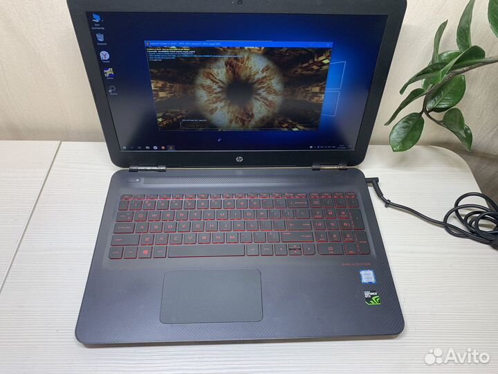 Игровой ноутбук Hp omen gtx1050