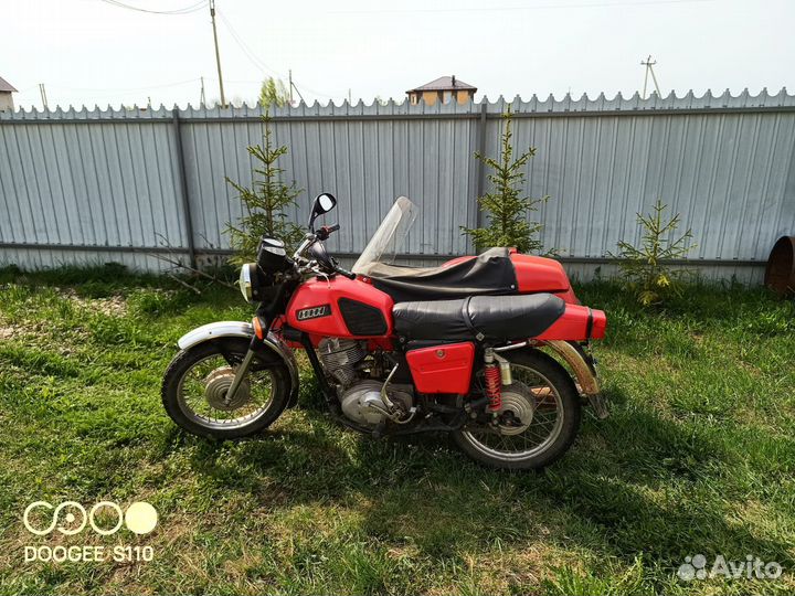 Мотоцикл иж Планета 5 с боковым прицепом