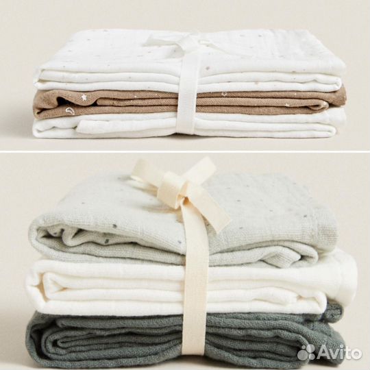Пеленки муслиновые Zara Home новые