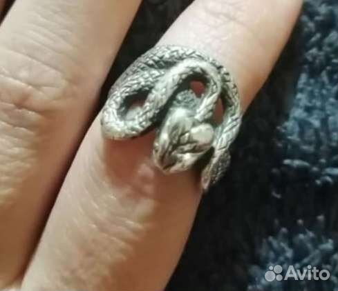 Кольцо серебро, обмен