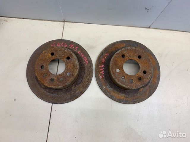 Диски тормозные задние Saab 9-3 5DR хейтчбек B204