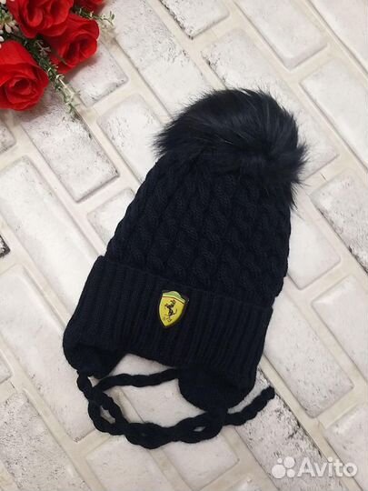 Шапка зимняя на мальчика